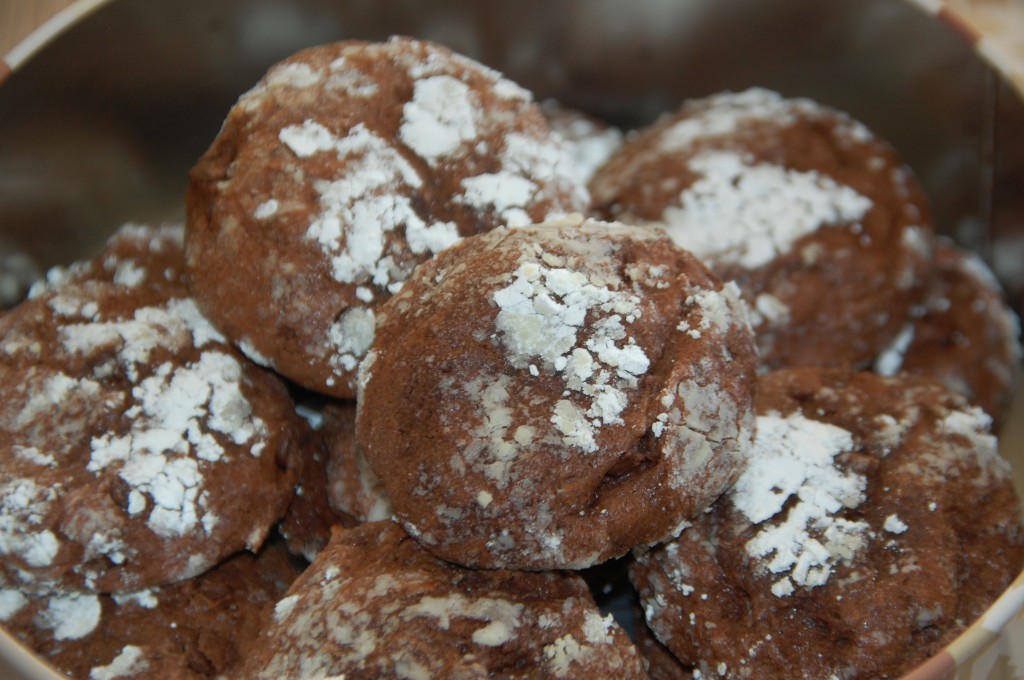 Craquelés chocolatés au lait concentré