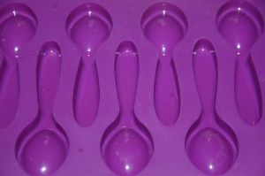 Moule cuillères en silicone