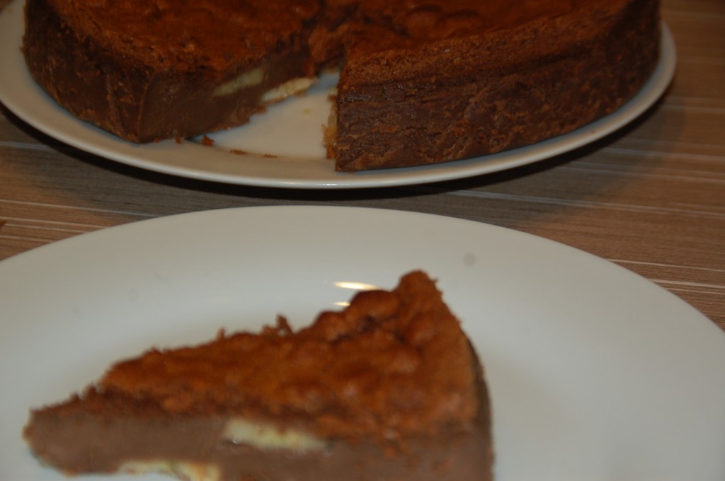 Gâteau magique chocolat banane