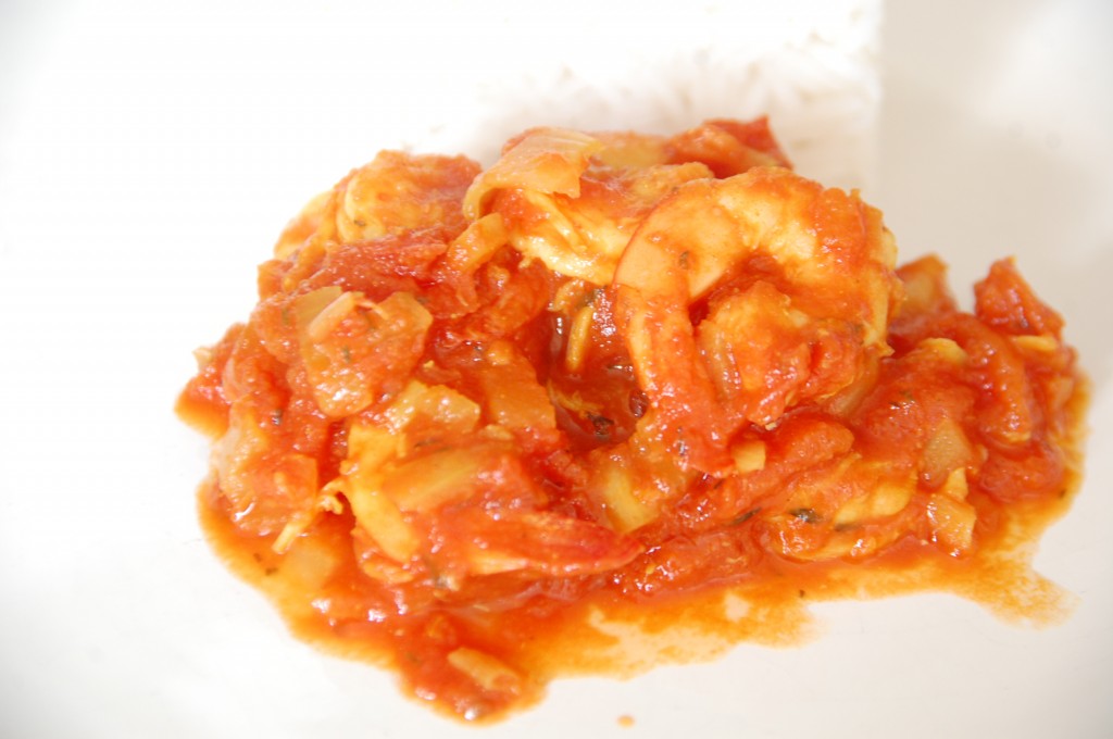 Cari de crevettes