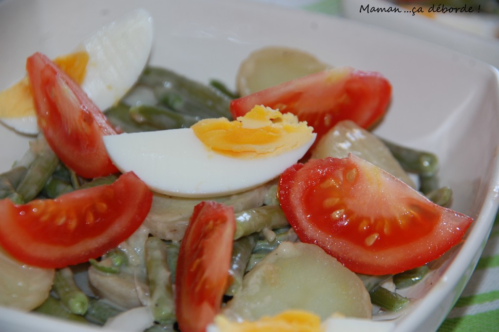Haricots verts en salade