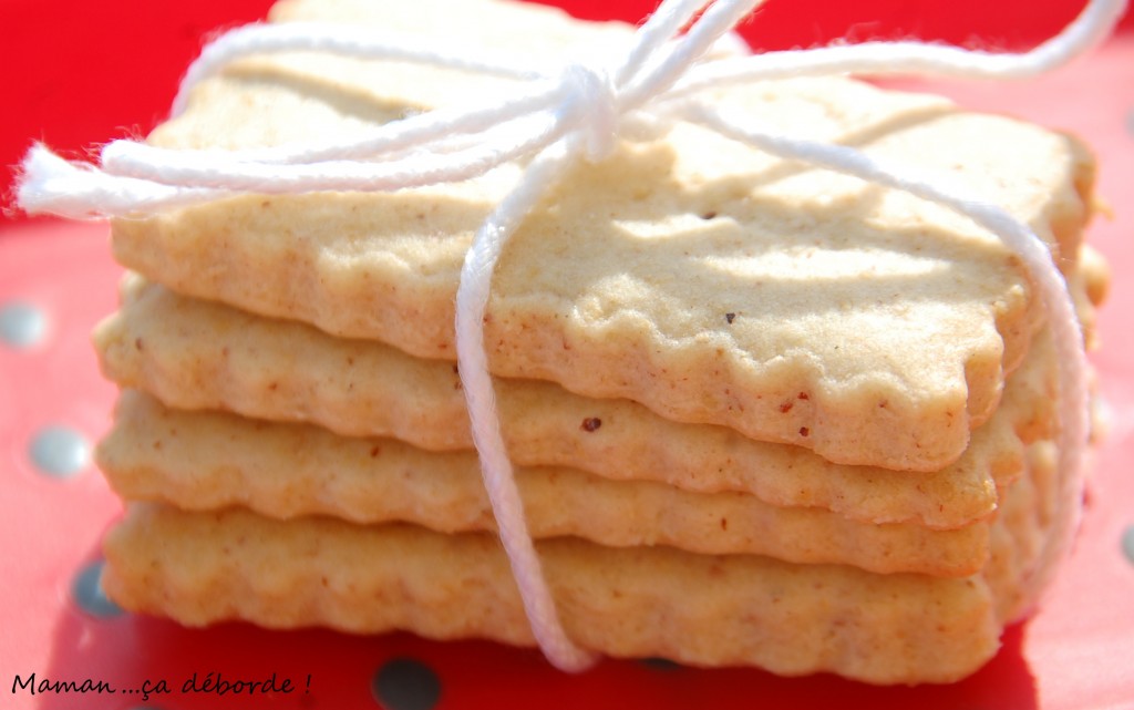 Petits beurres à la purée d'amande