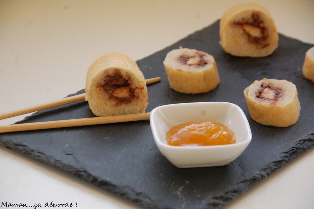 Makis banane nutella