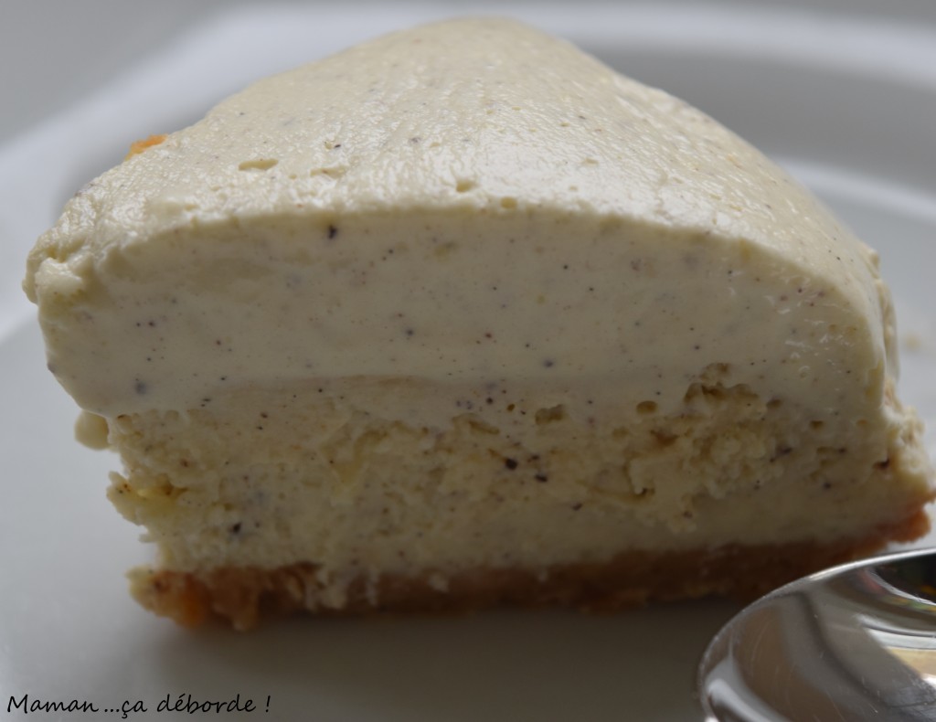 Cheesecake double vanille