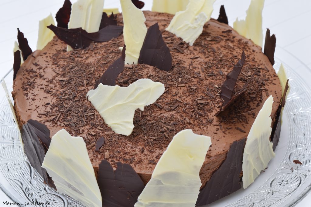 Gâteau mousse au chocolat