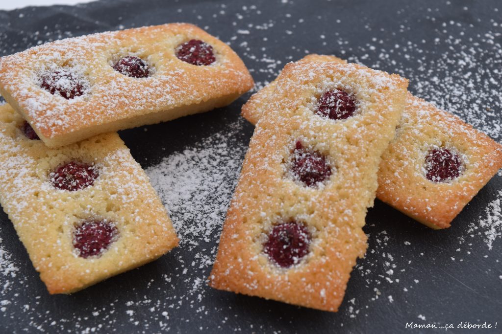 Financiers à la framboise