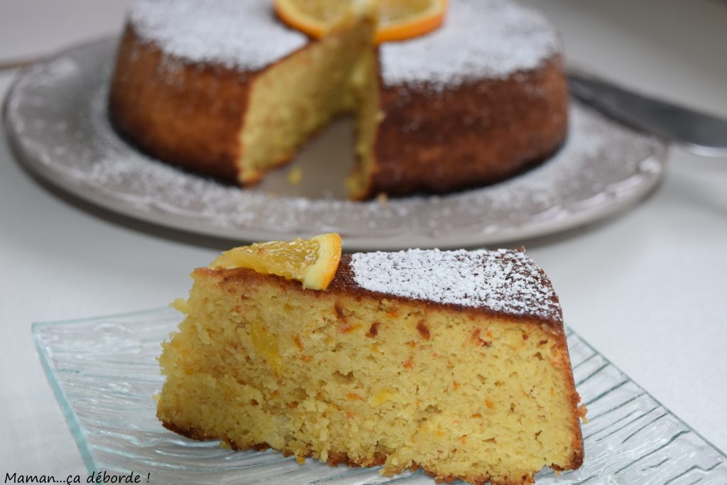 Gâteau à l'orange sans gluten