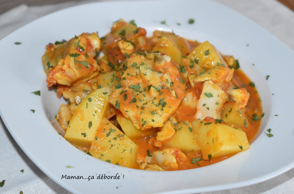Curry de poisson