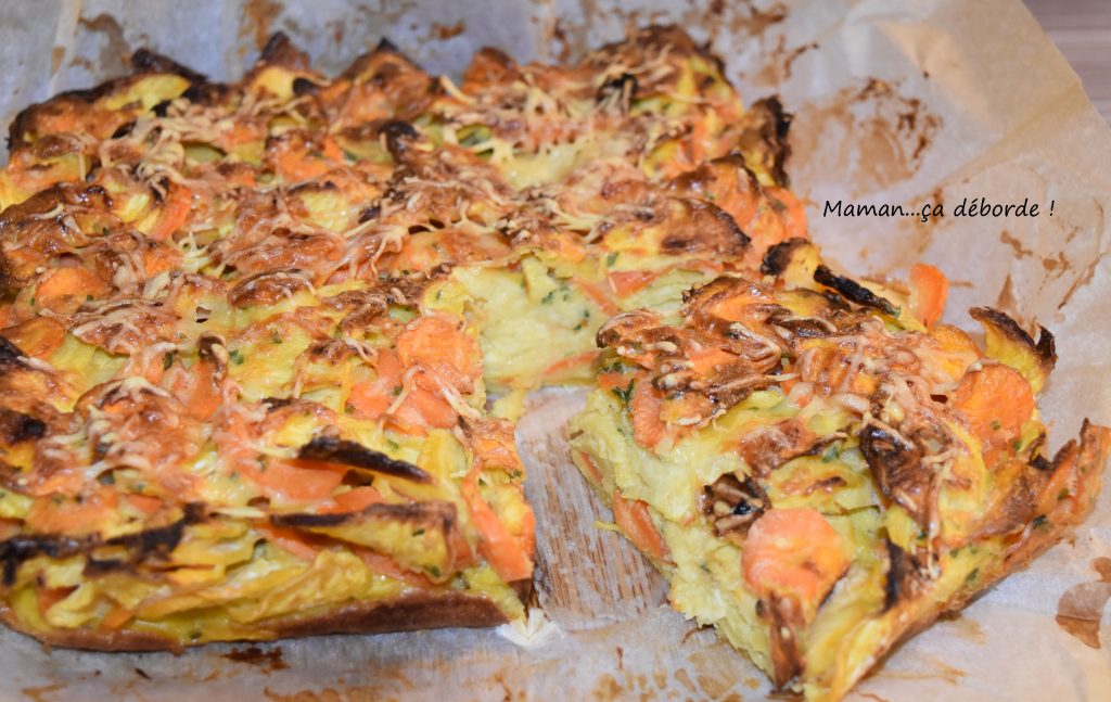 Gâteau invisible carotte/navet