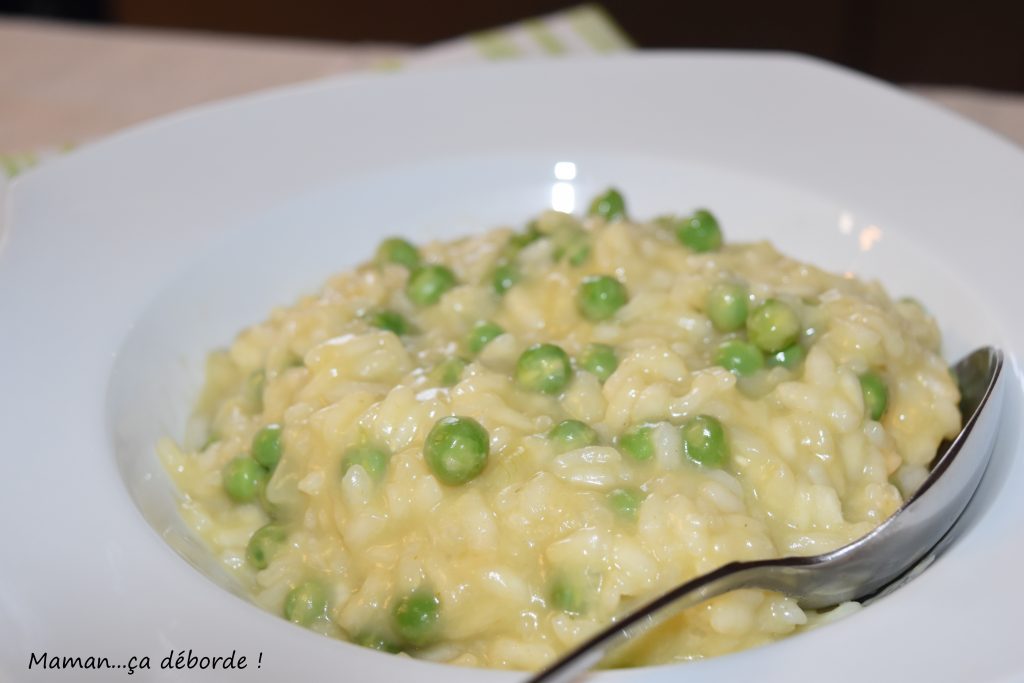 Risotto aux petits pois - Risi e bisi