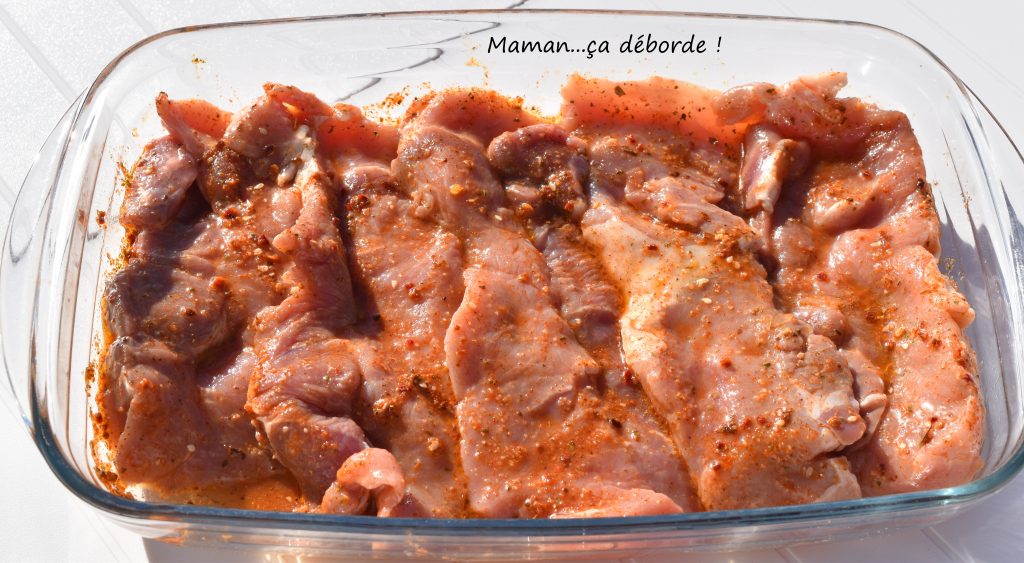Marinade pour côtes de porc au barbecue