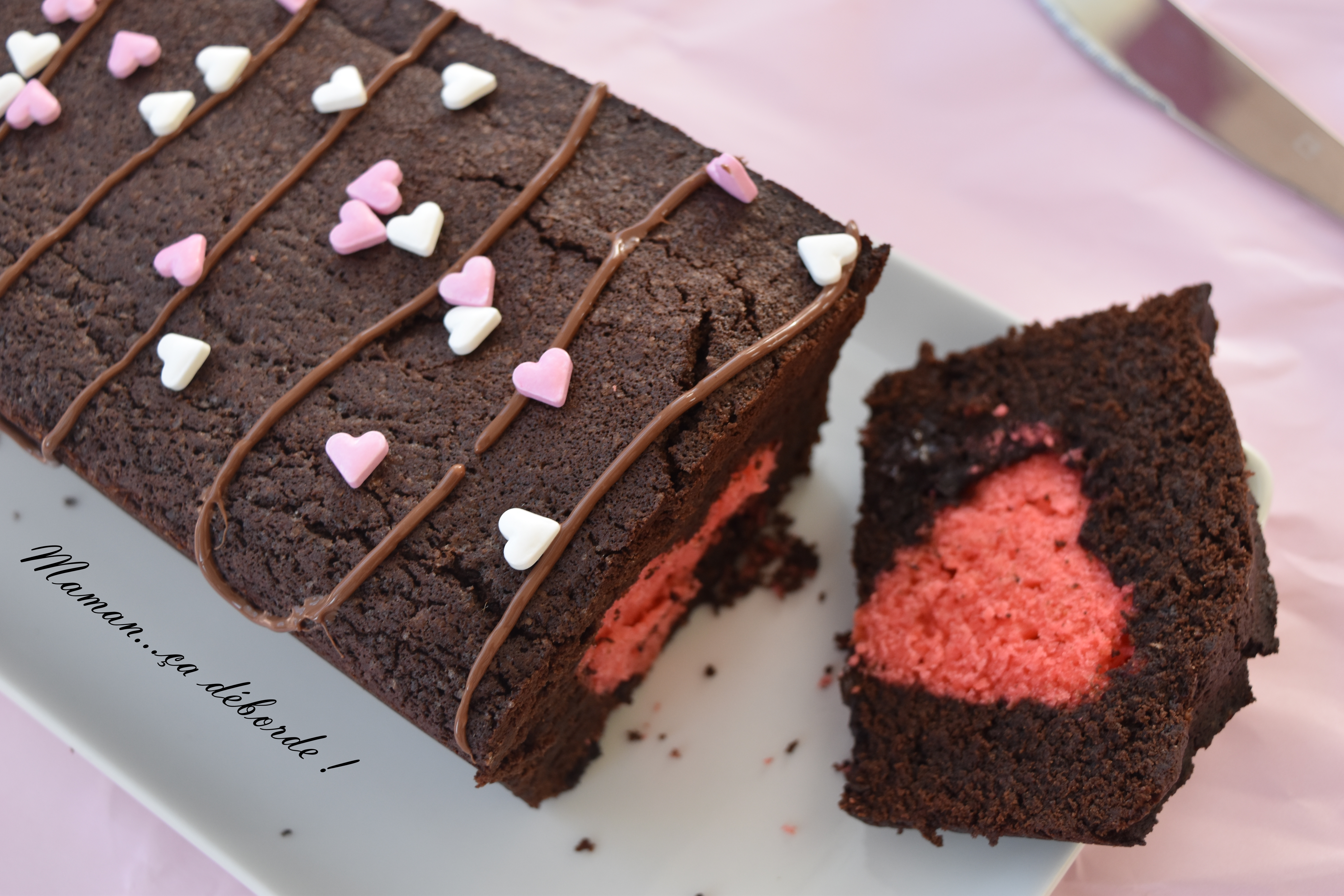 Cake Surprise De La St Valentin Maman Ca Deborde