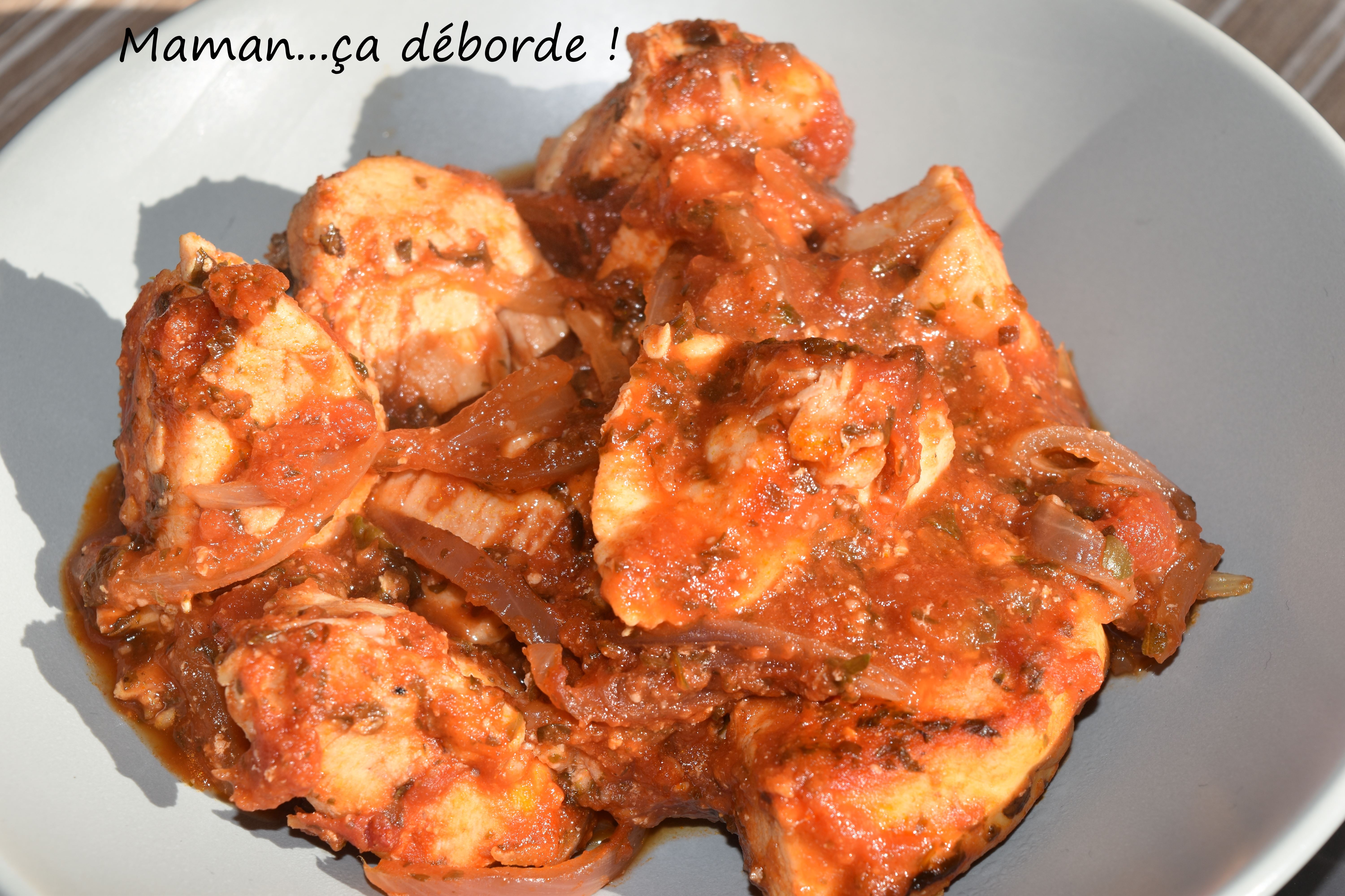 Poulet cacciatore Maman a d borde