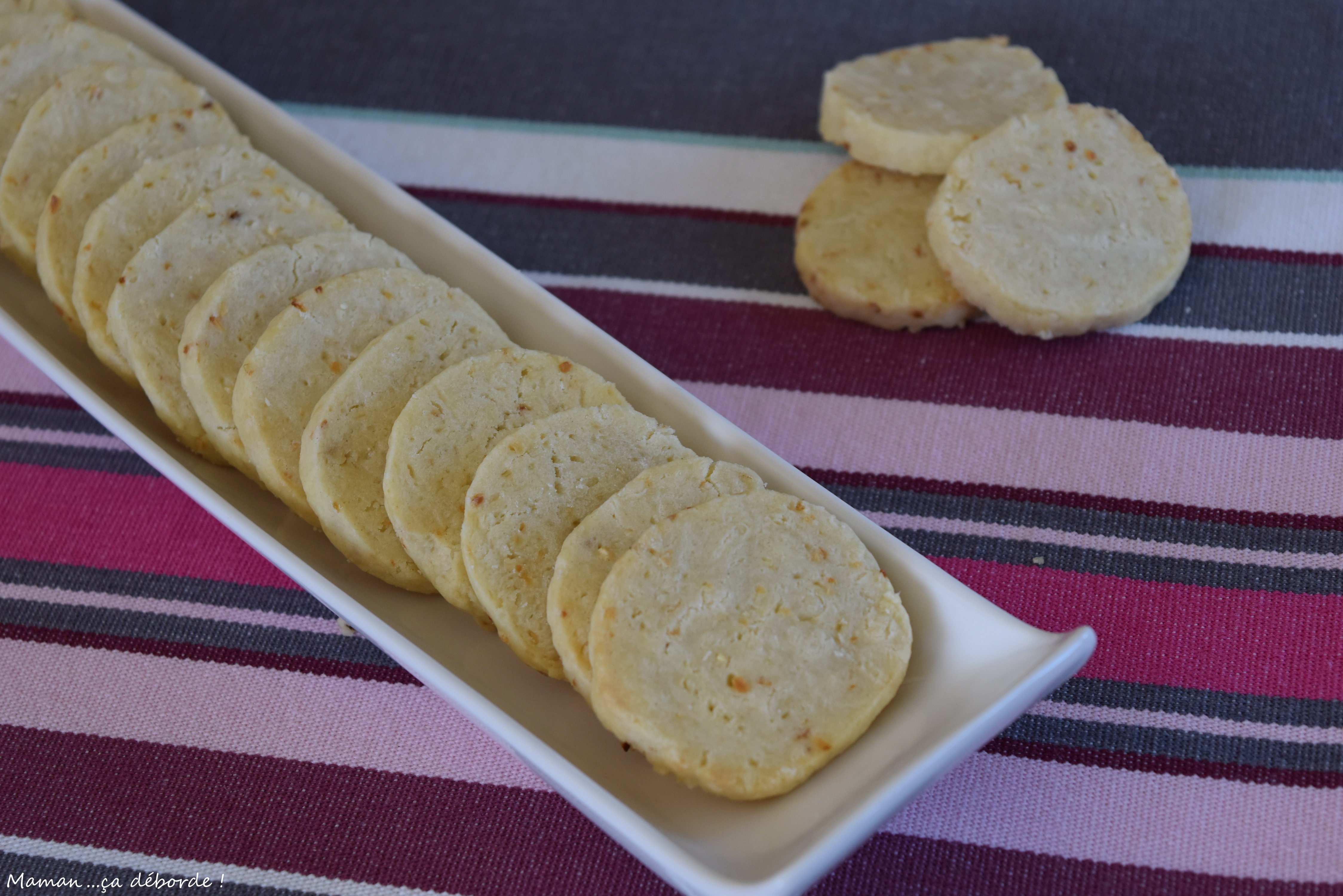 Biscuits apéritif crème et oignon au Thermomix - Cookomix