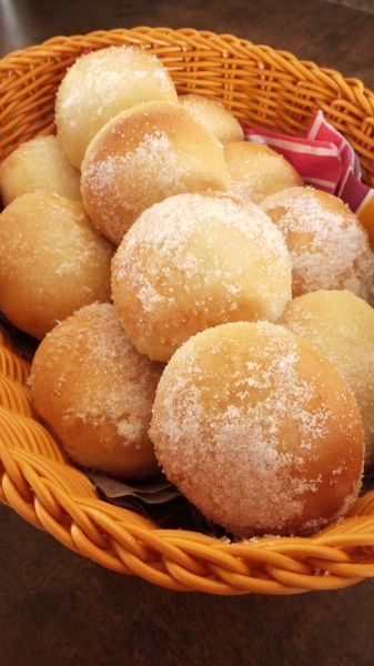 Beignets au four (pour un Mardi pas Gras)