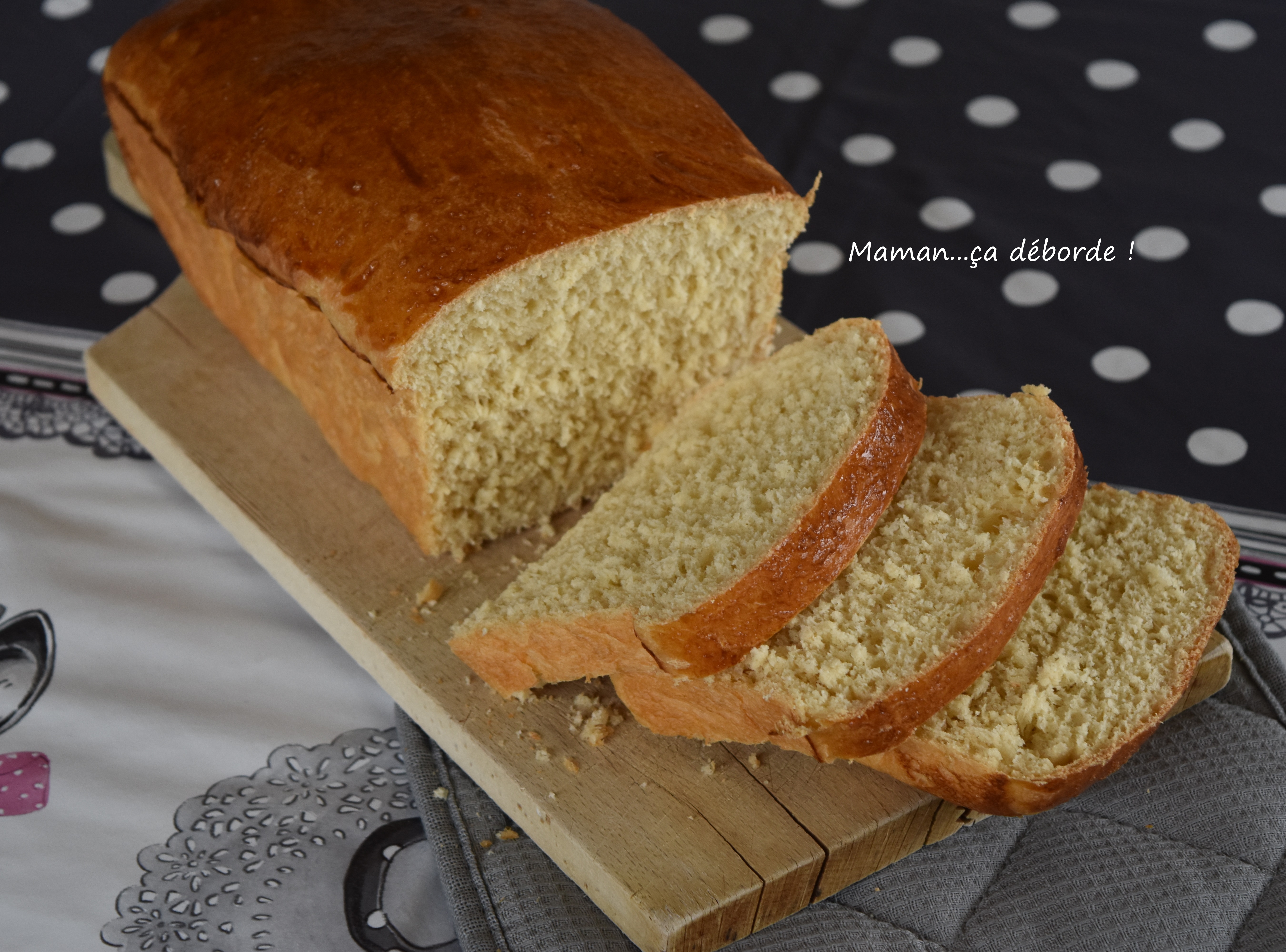 Pain de mie complet - Mamança déborde