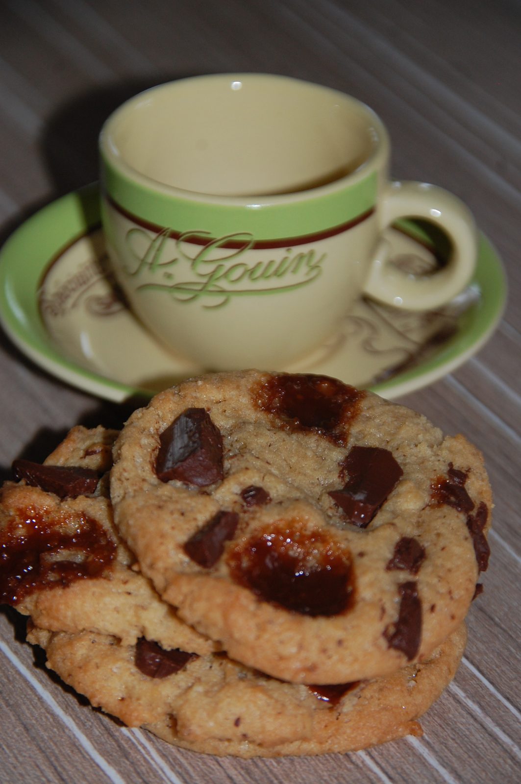 Cookies chocolat carambar