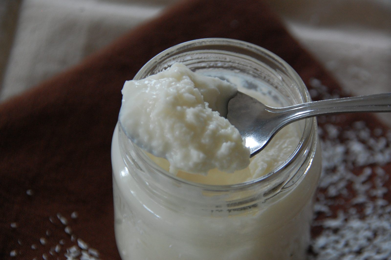 Yaourt à la noix de coco
