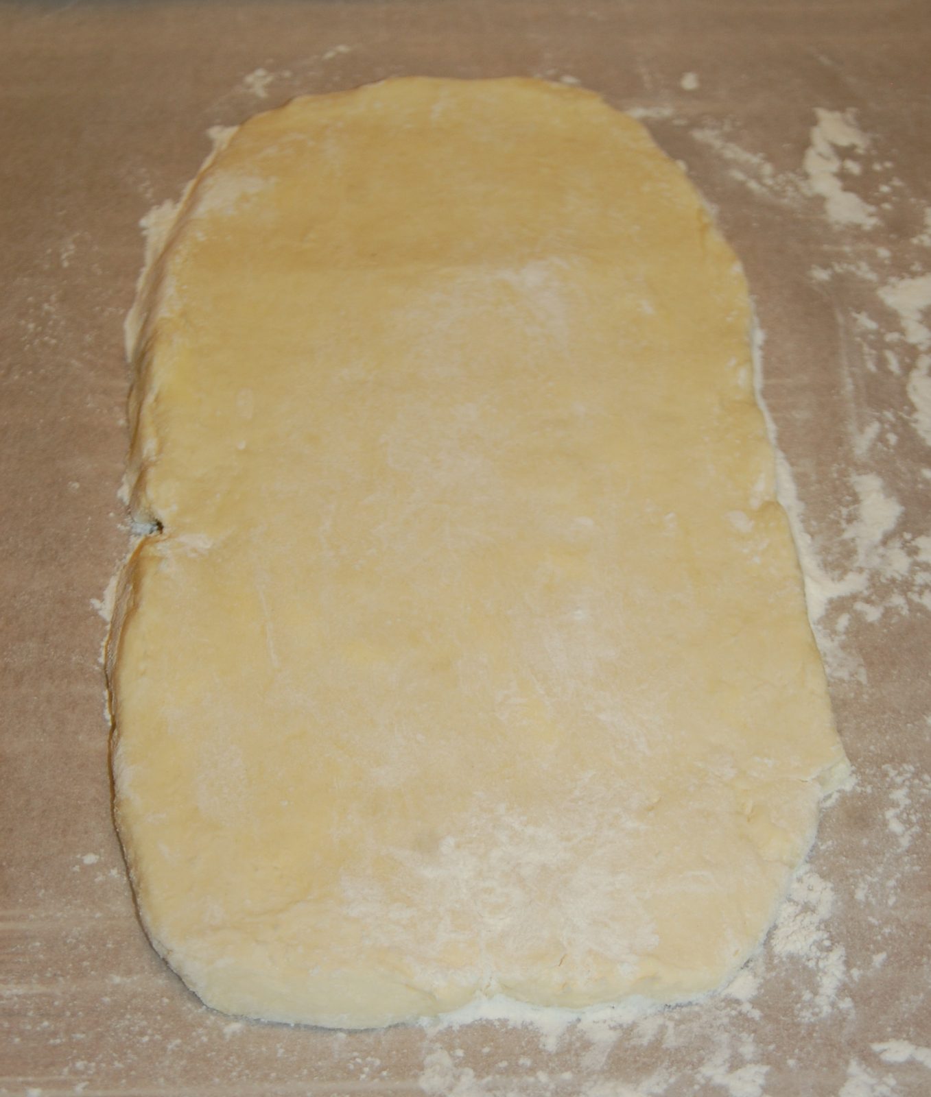 Pâte feuilletée étalée