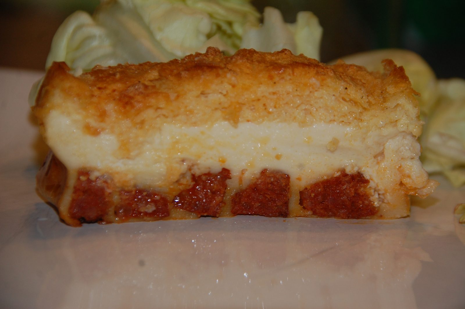 Gâteau magique chorizo vache qui rit