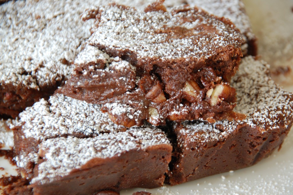 Brownie aux noix de pécan Maman...ça déborde