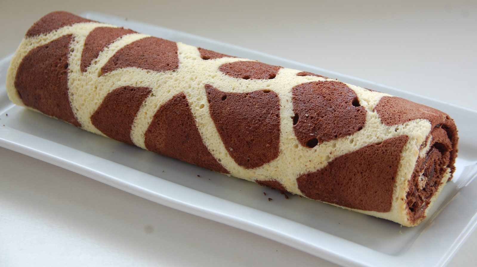 Biscuit roulé girafe