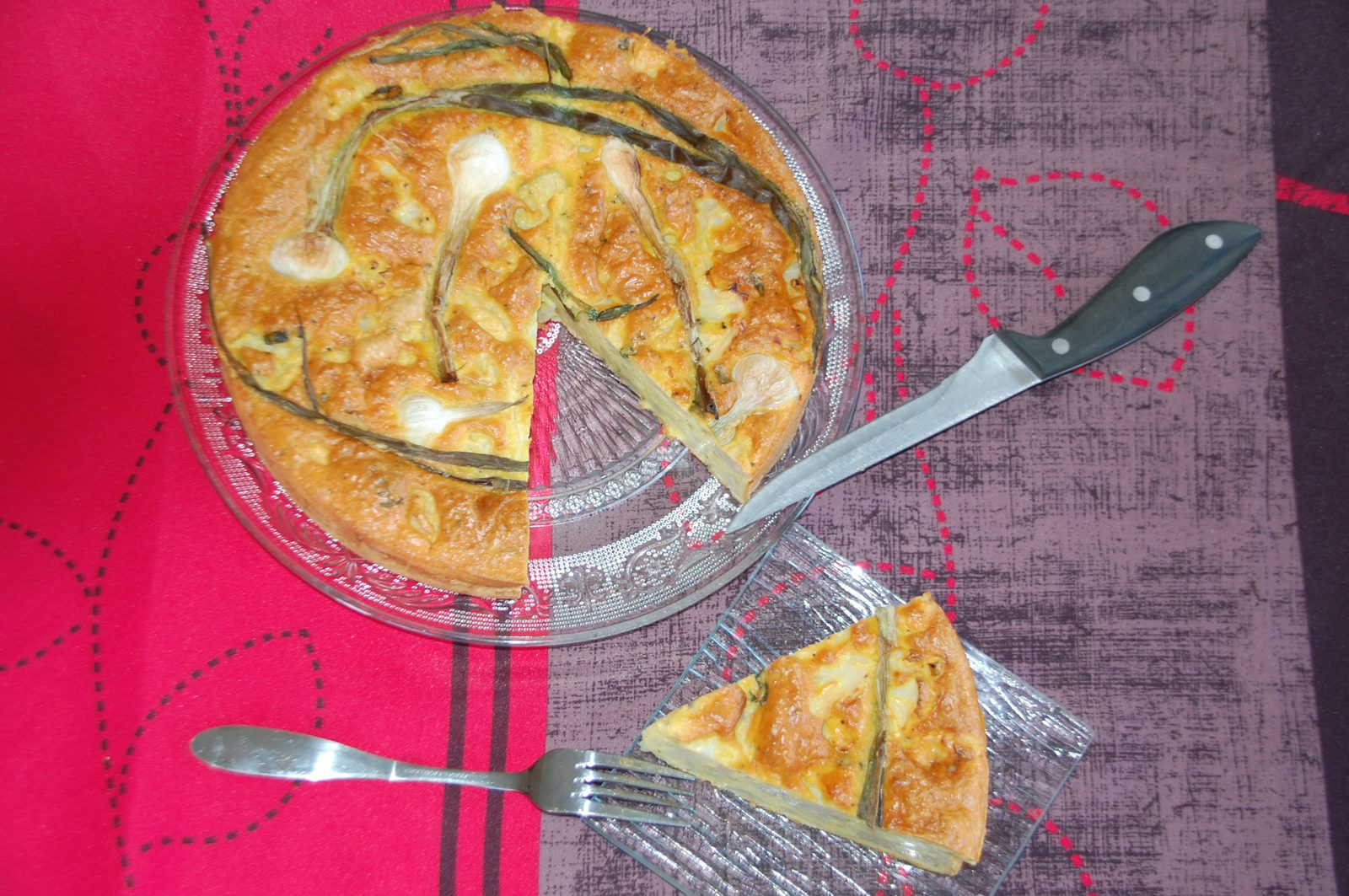 Gâteau de chou fleur
