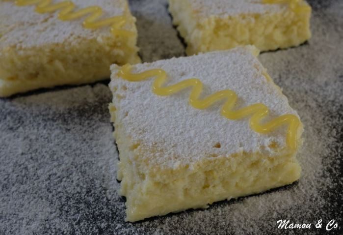 Gâteau magique au citron