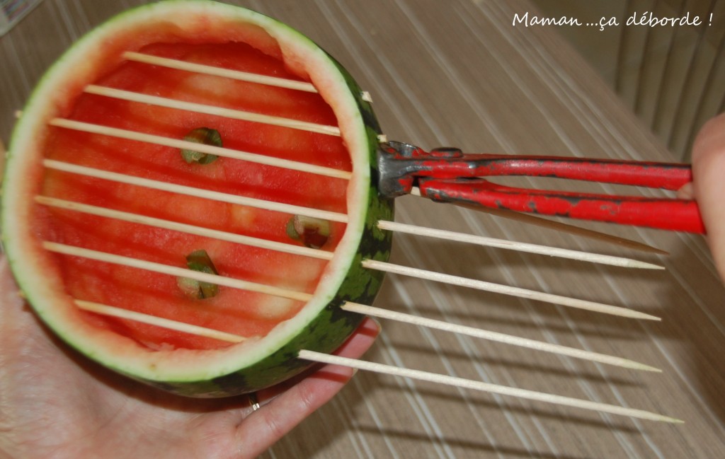 Mon barbecue de fruits