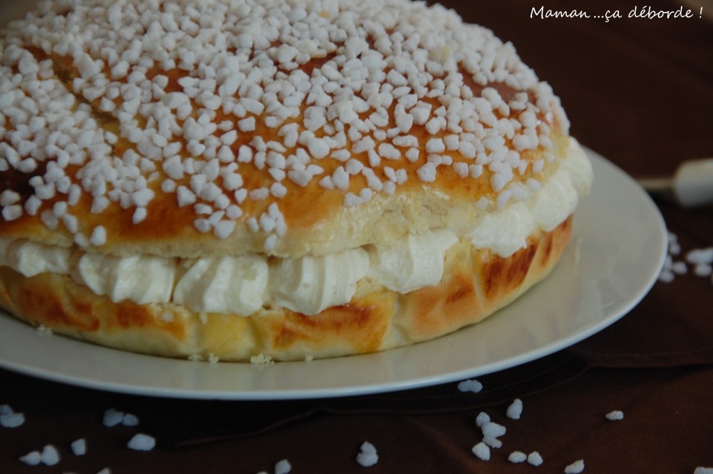 Tarte Tropézienne - Maman...ça déborde