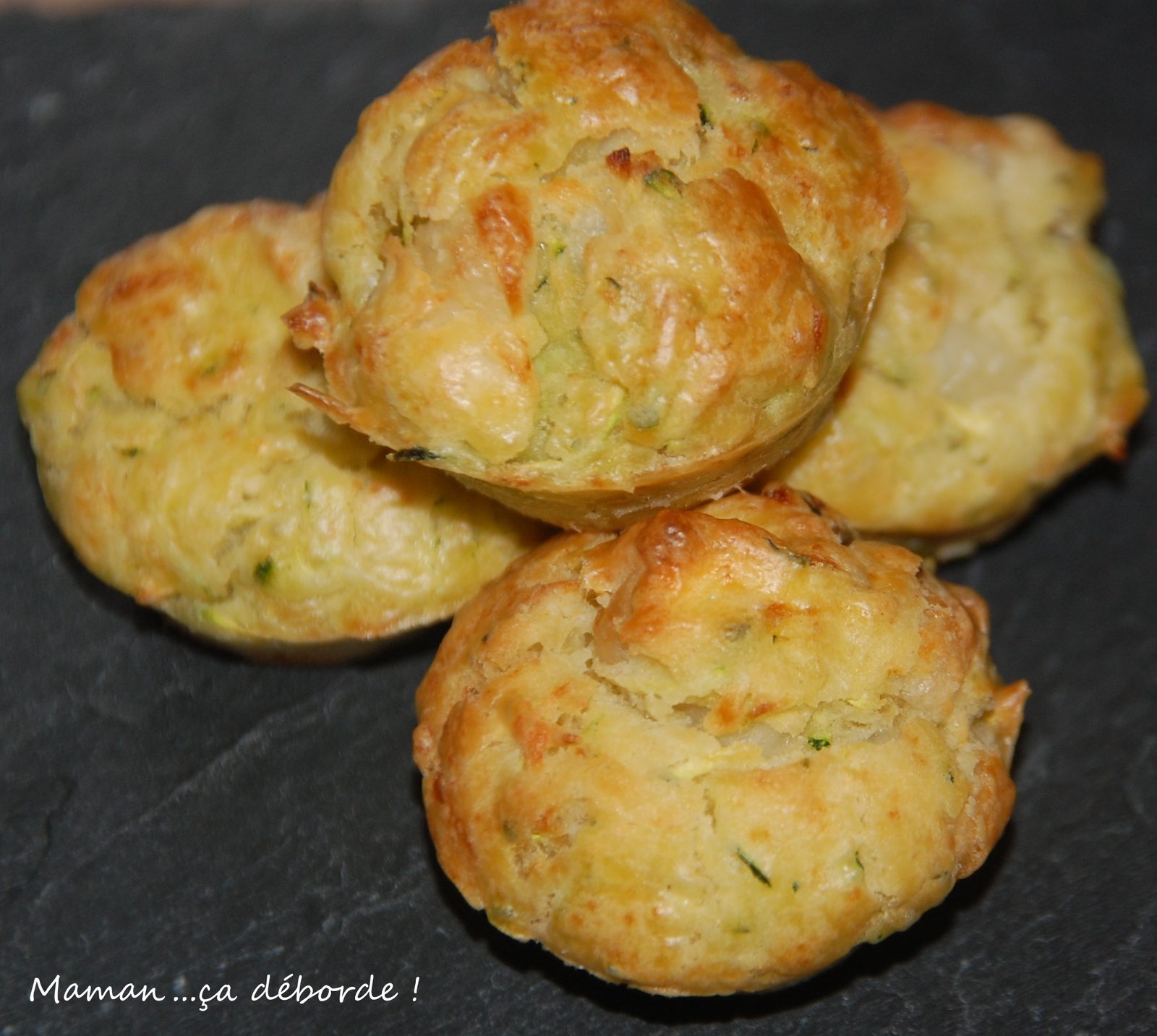 mini muffins courgette chevre