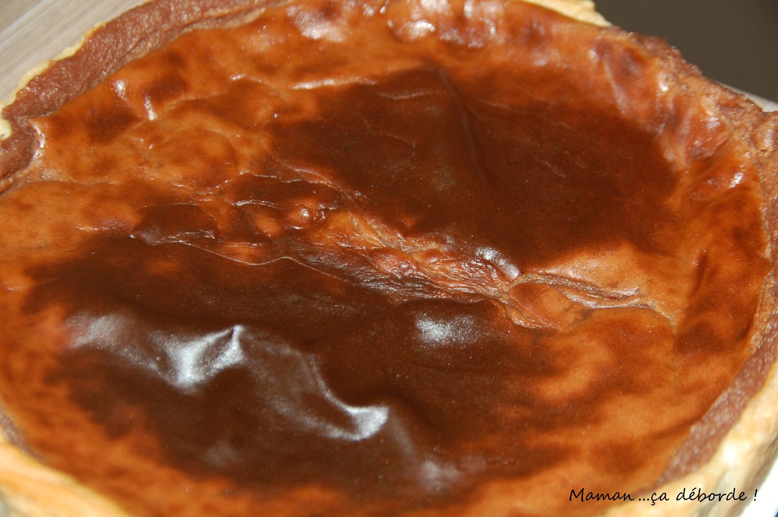 Flan pâtissier au chocolat
