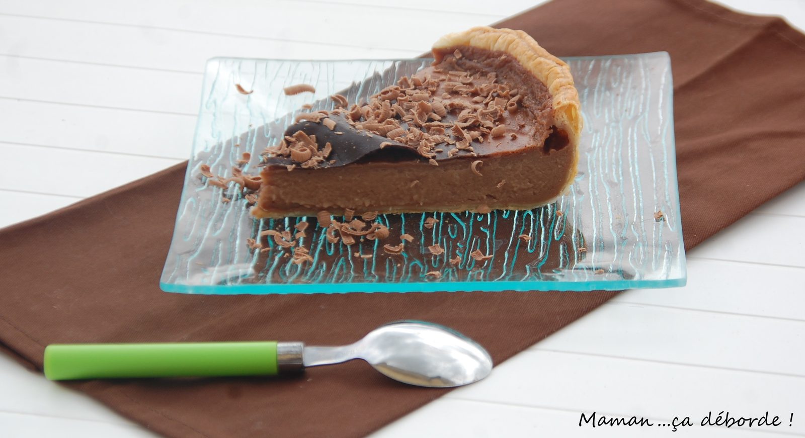 Flan pâtissier au chocolat