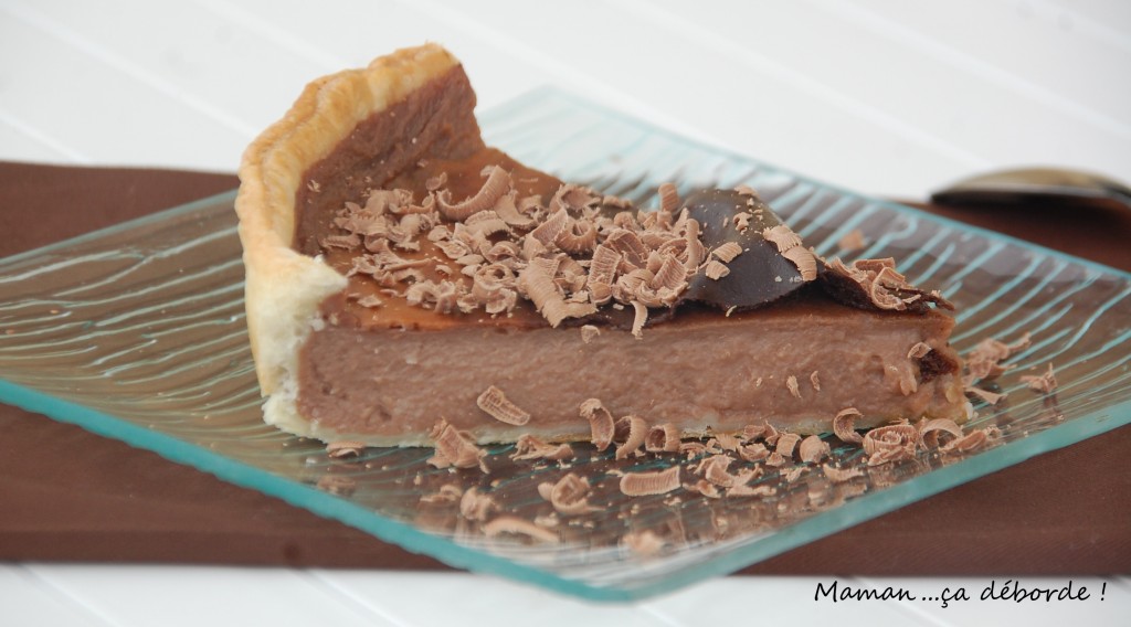 Flan pâtissier au chocolat