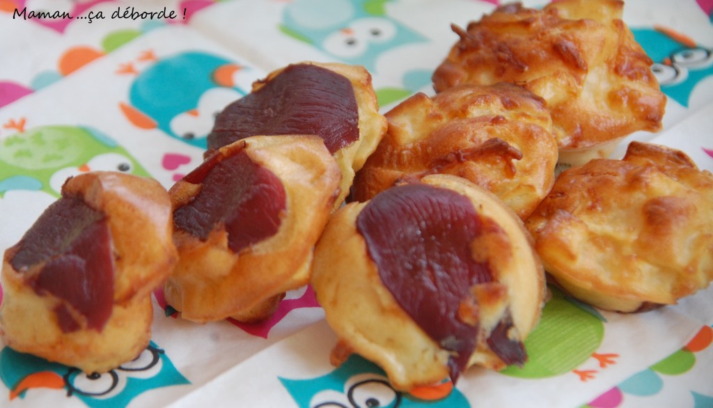 Muffins au magret de canard et pomme