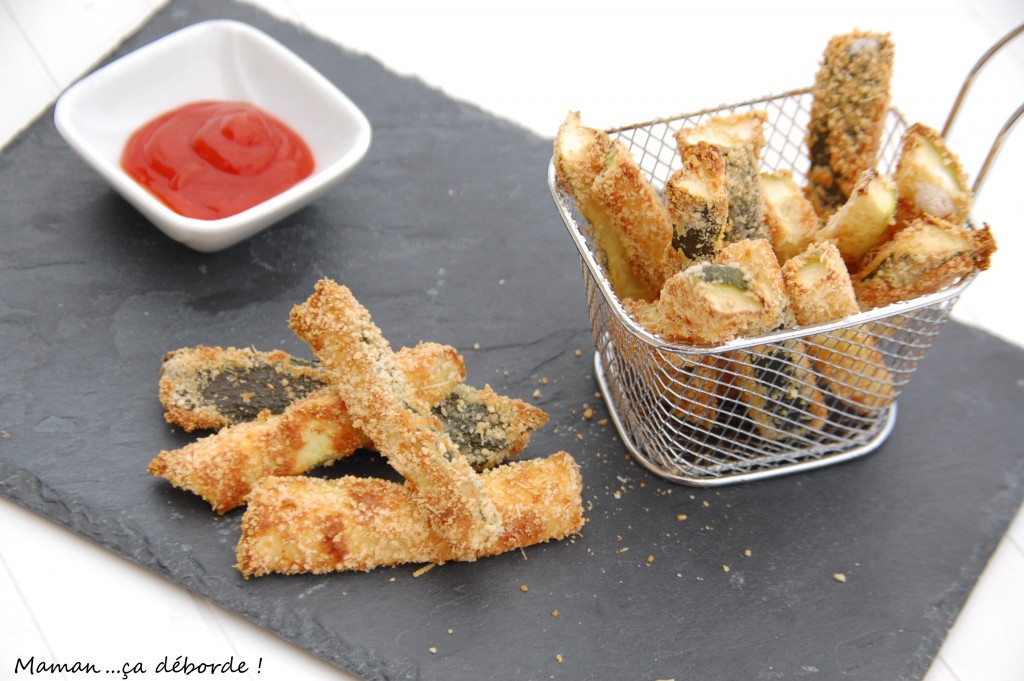 Frites de courgette