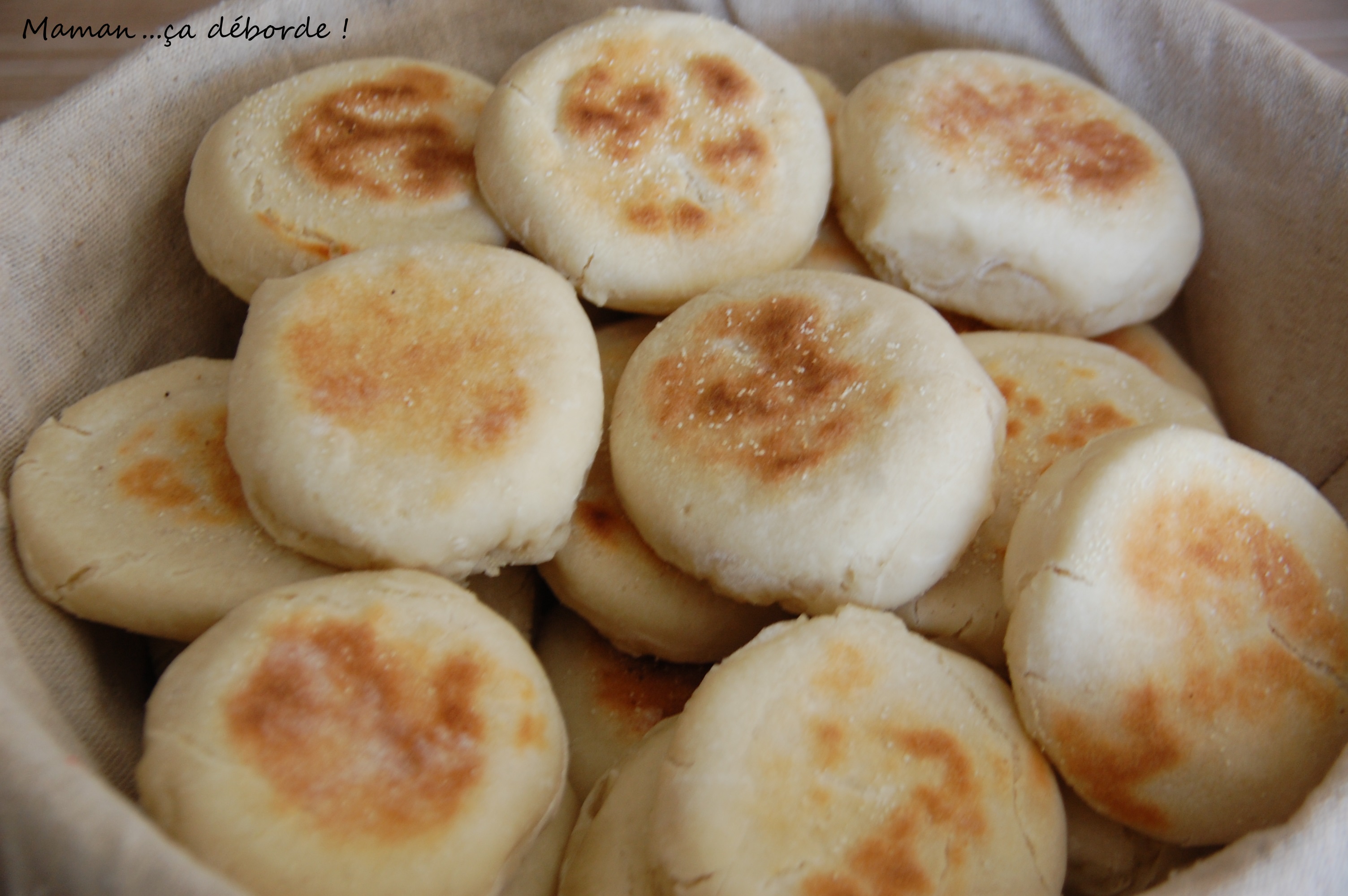 Muffins anglais Maman...ça déborde