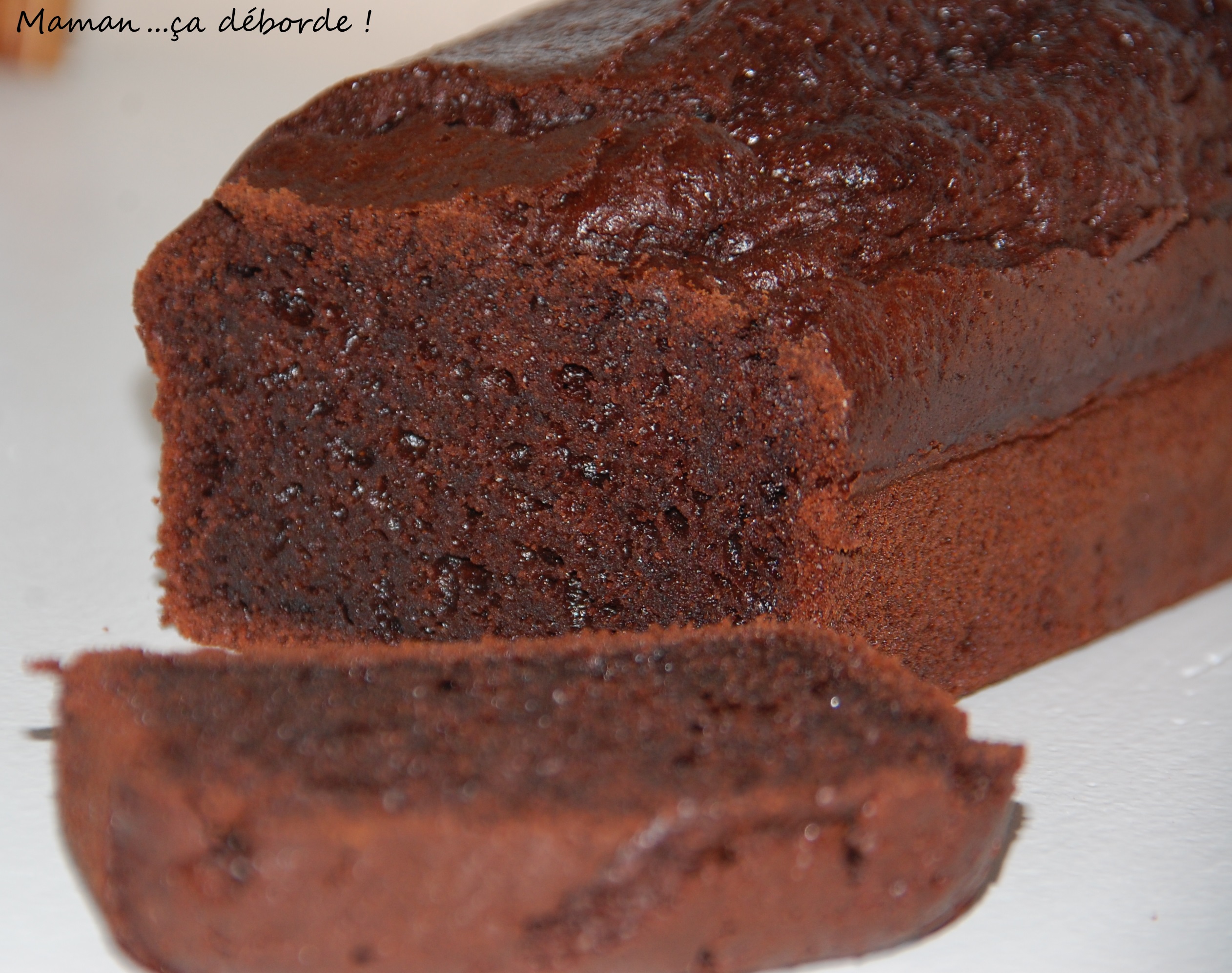 Cake au chocolat d&amp;#39;Alain Ducasse - Maman...ça déborde