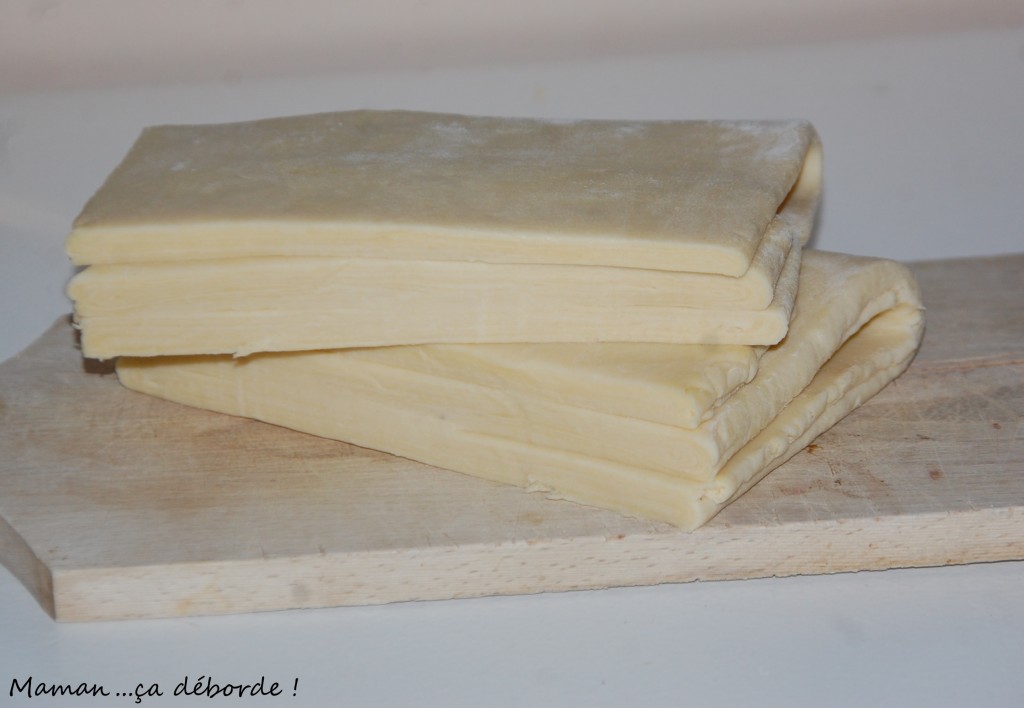 Pâte feuilletée inversée