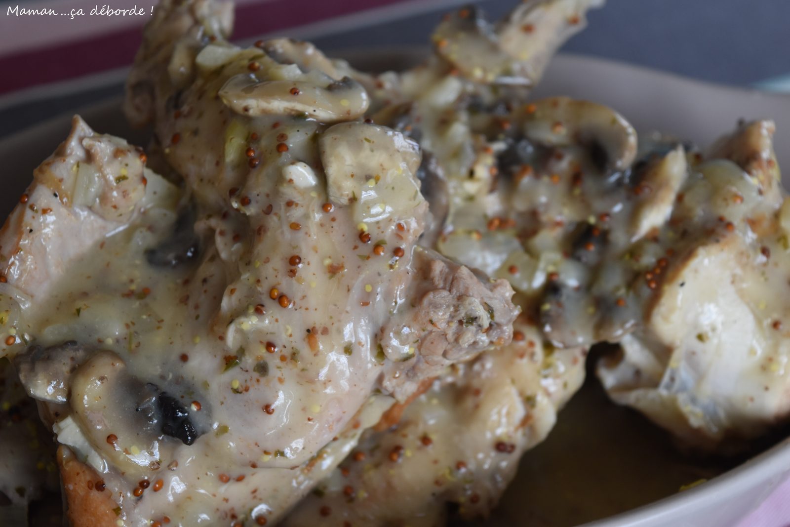 Lapin à la moutarde