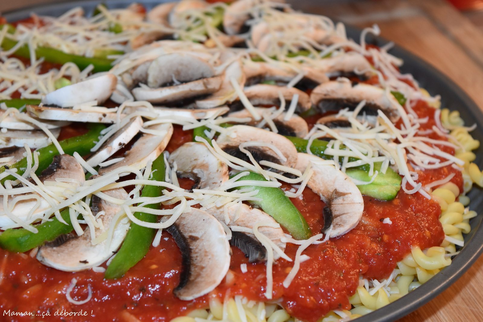 Pâte façon pizza