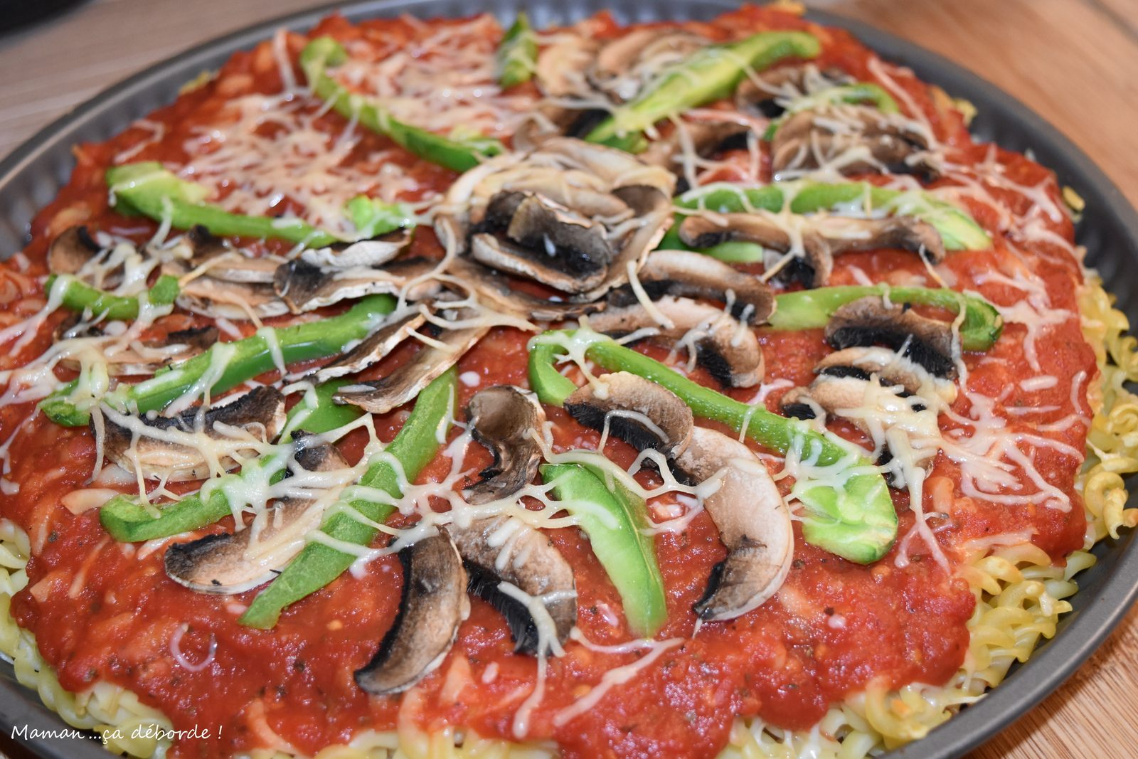 Pâte façon pizza
