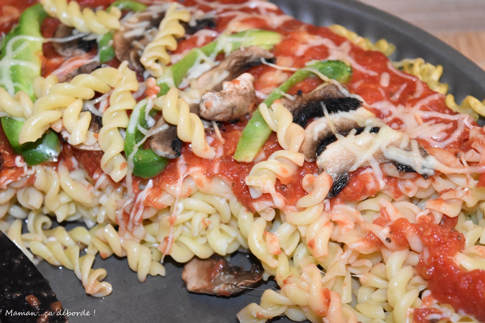 Pâte façon pizza