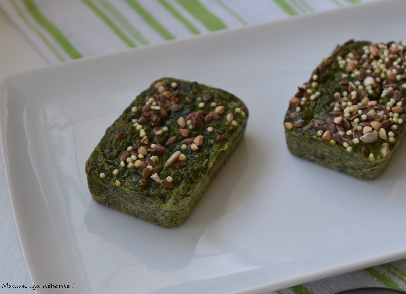 Petites terrines d'épinard