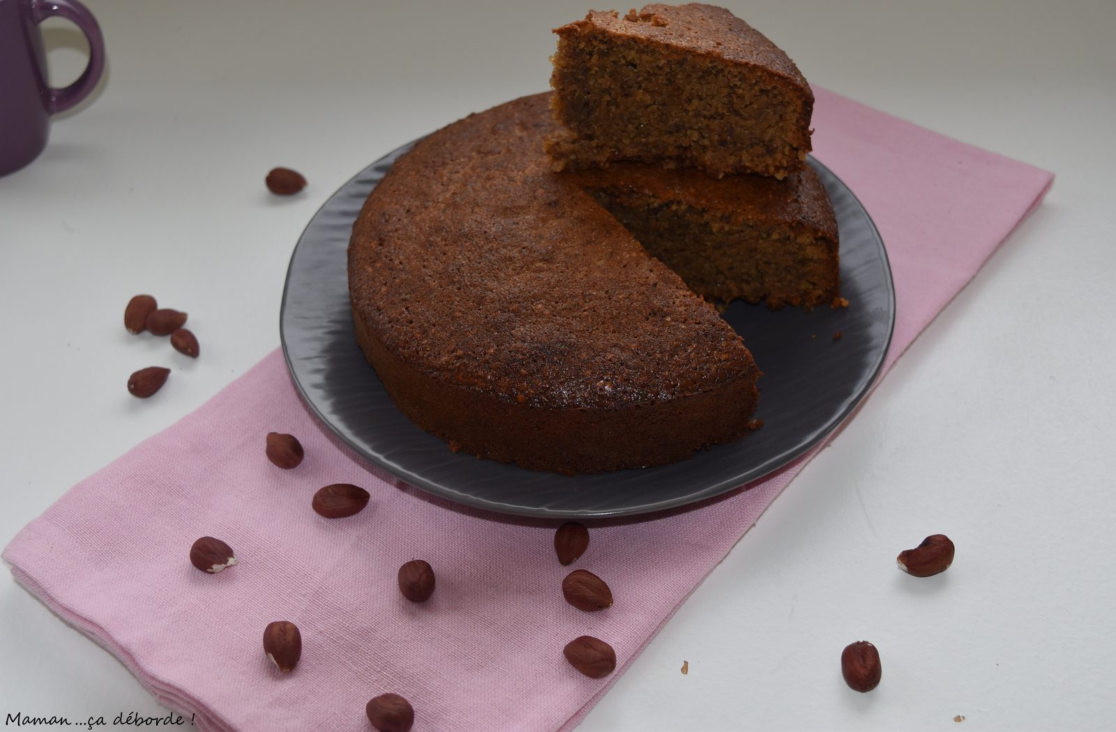 Gâteau aux noisettes et au miel (sans gluten)