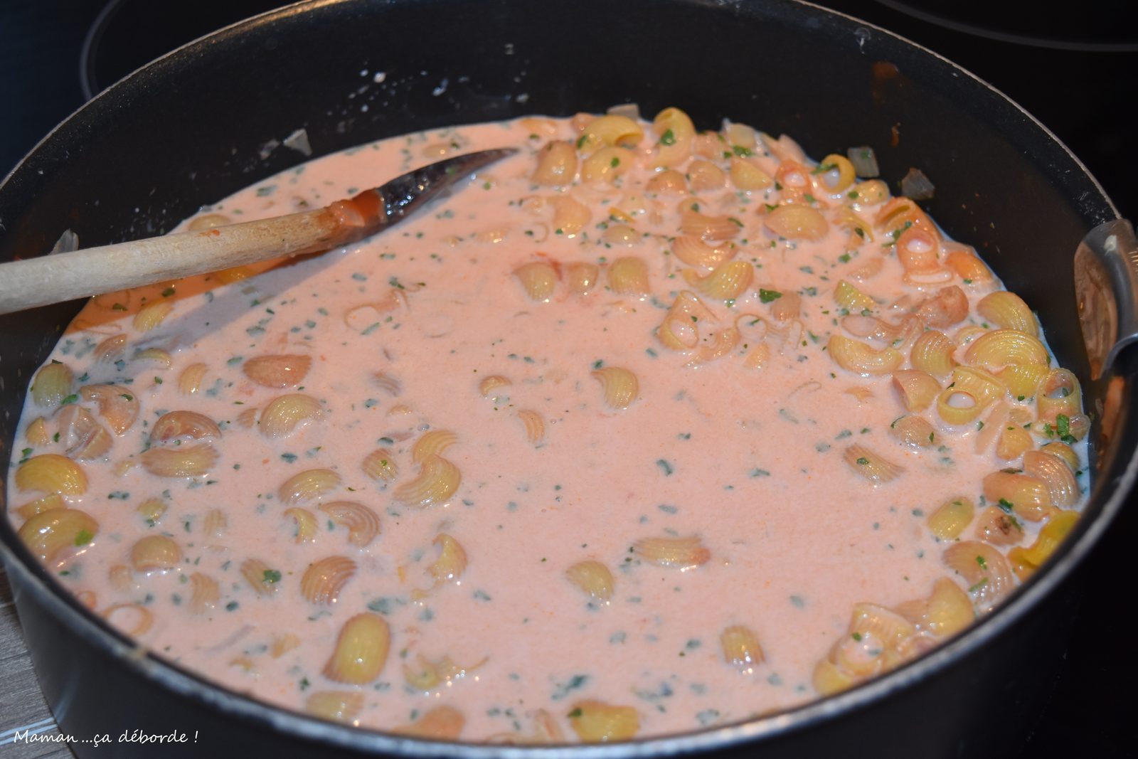 One pan pasta au lait