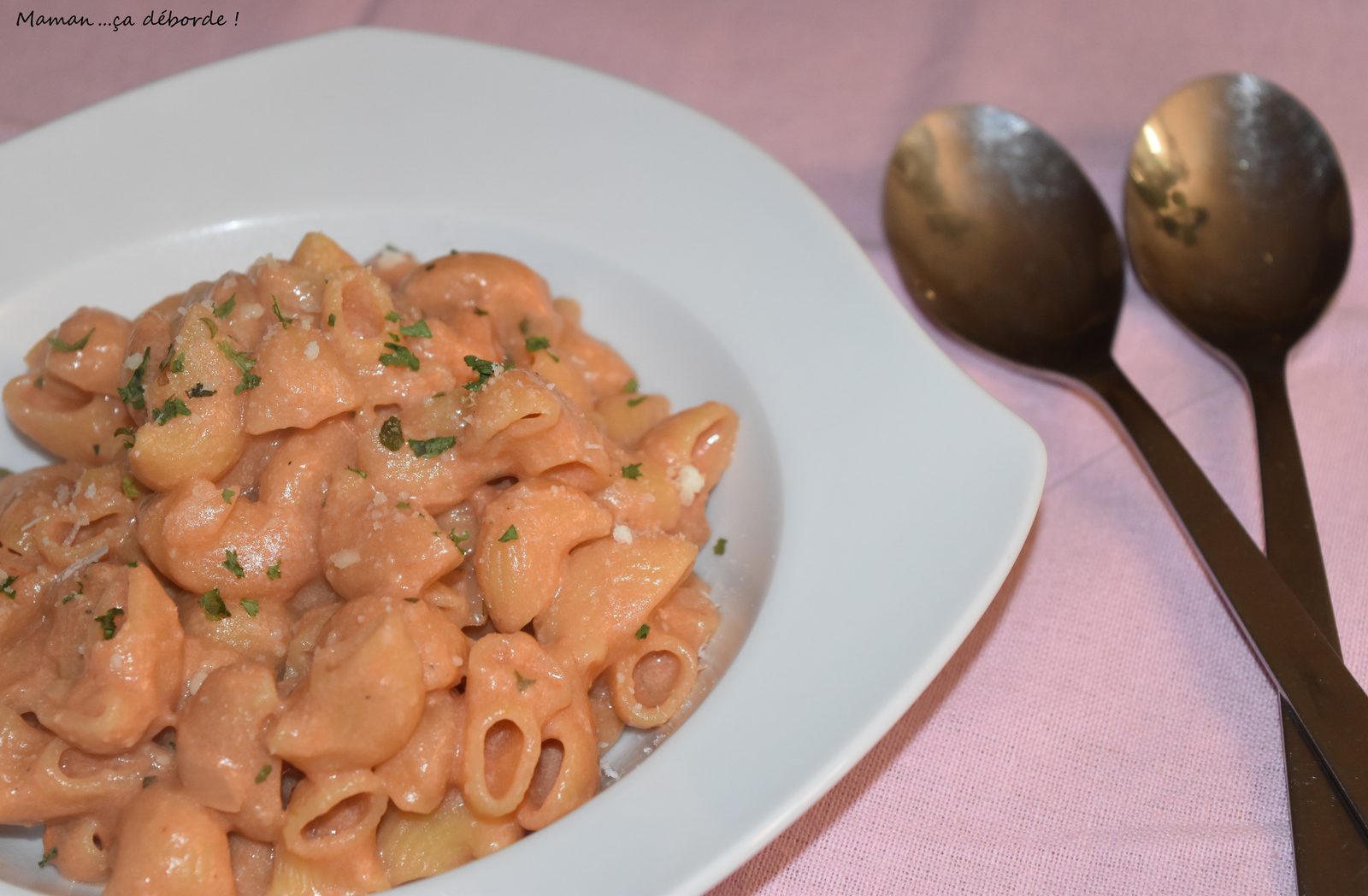 One pan pasta au lait
