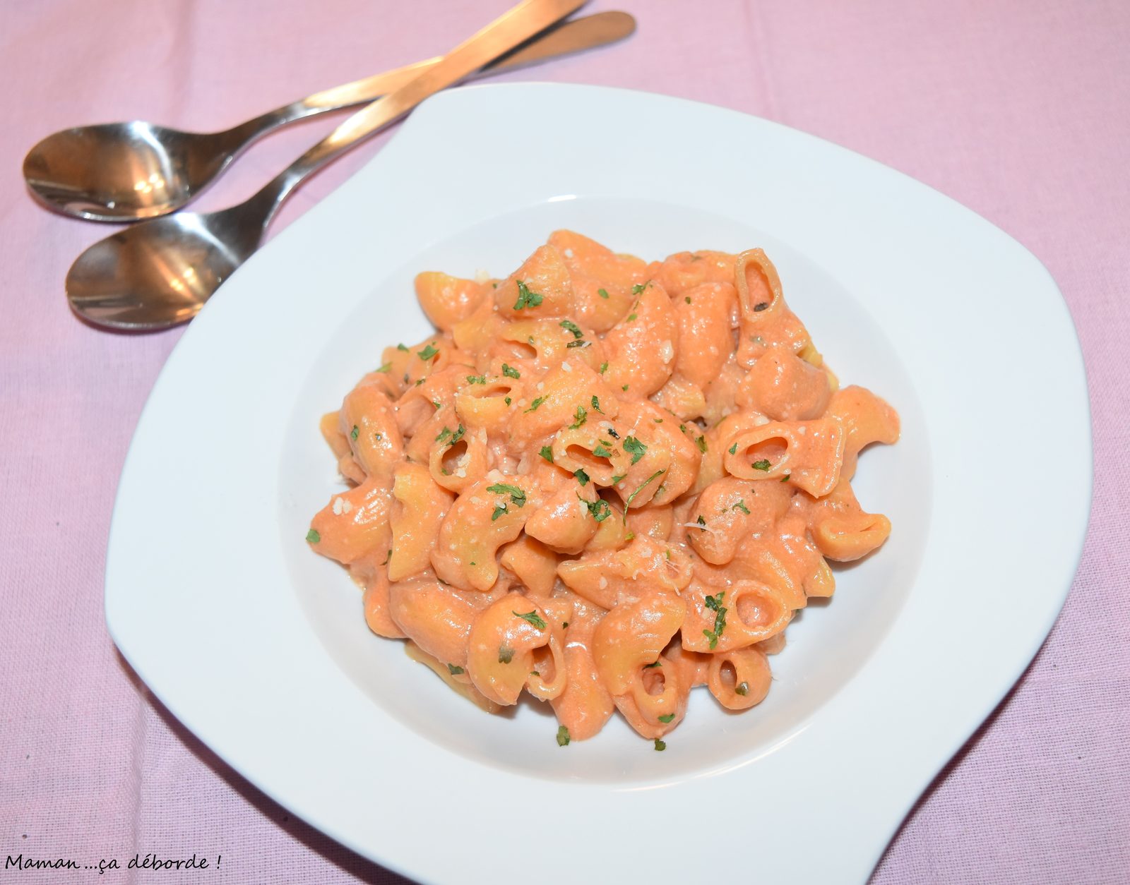 One pan pasta au lait