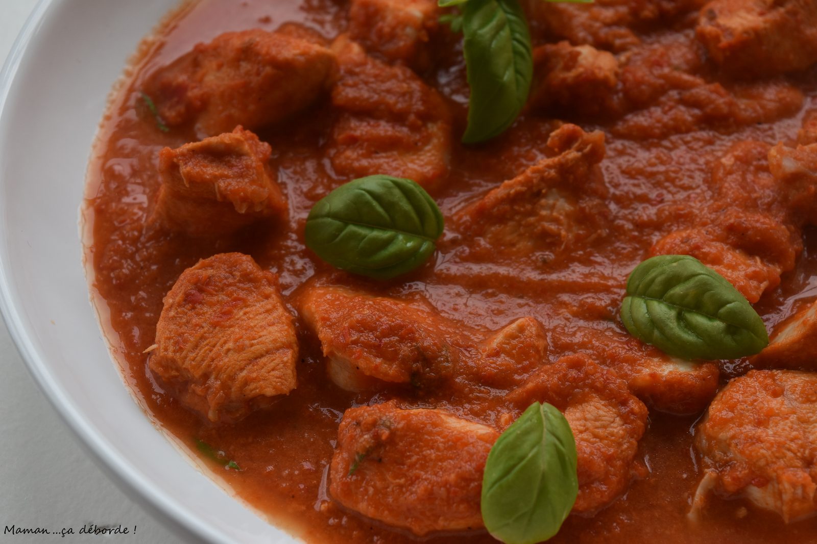 Poulet aux poivrons