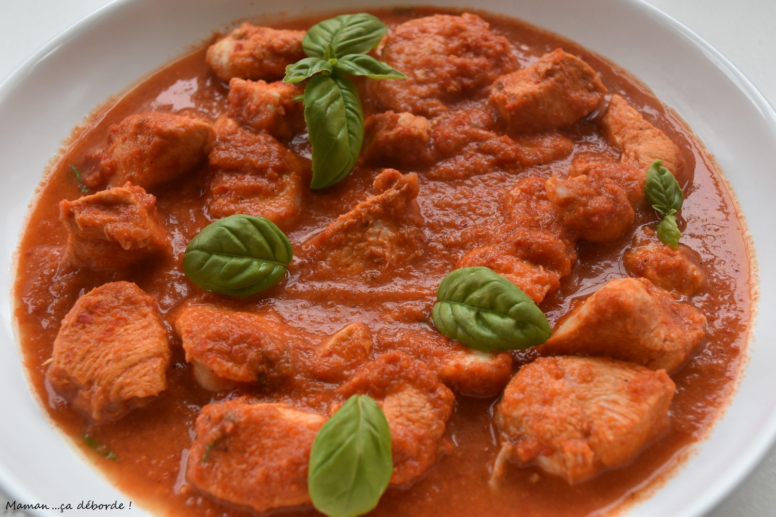 Poulet aux poivrons